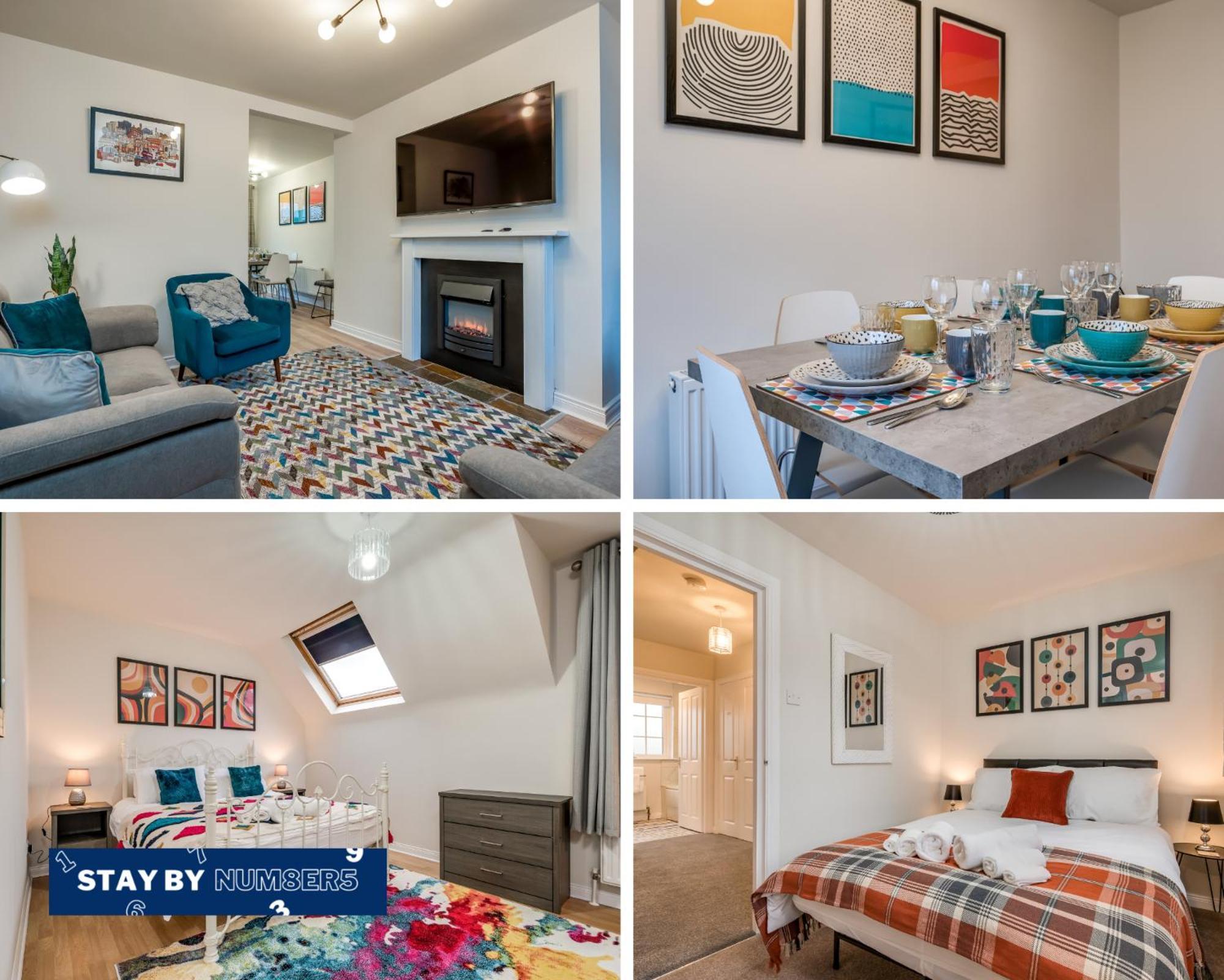 Holiday home Staybynumbers - Centre Townhouse 2x Parking Belfast